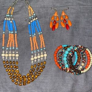 Beaded Jewelry Set